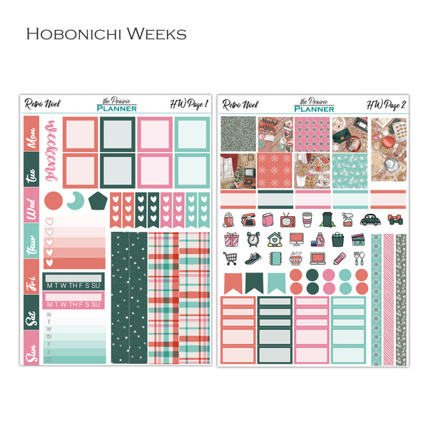 Retro Noel - Hobonichi Kit