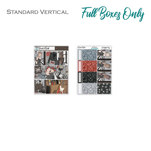 Rock & Roll | Weekly Planner Kit