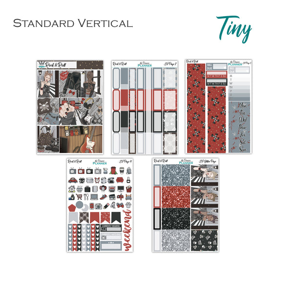 Rock & Roll | Weekly Planner Kit