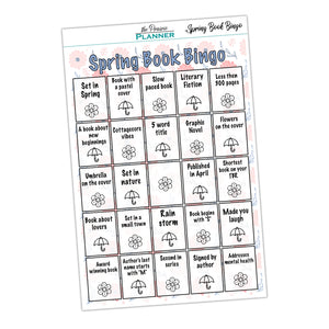 Spring Book Bingo