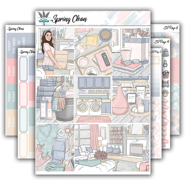 Spring Clean | Weekly Planner Kit
