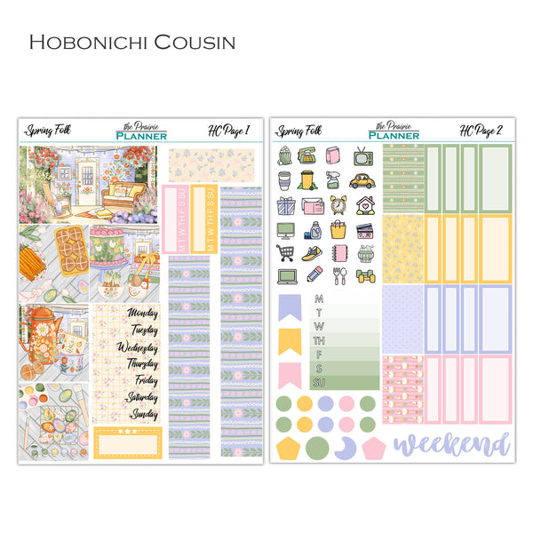 Spring Folk - Hobonichi Kit