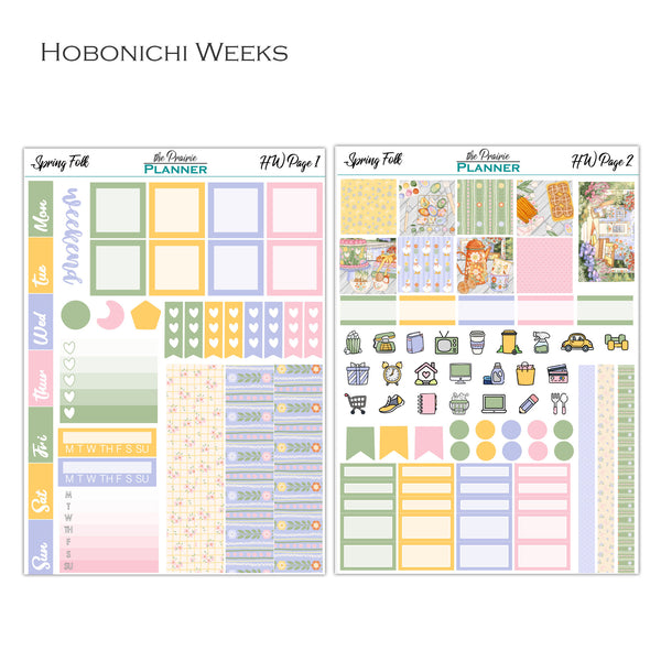 Spring Folk - Hobonichi Kit