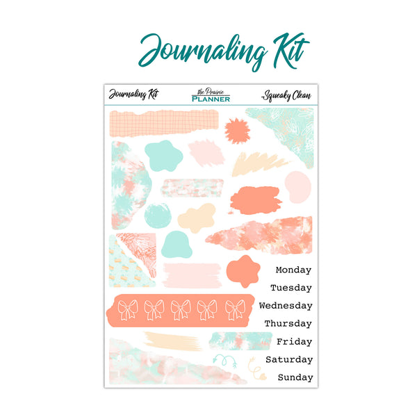 Squeaky Clean | Weekly Planner Kit