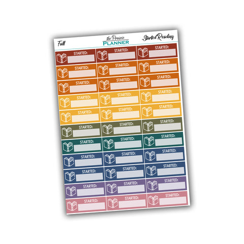 Started Reading - Fall Multi-Colour