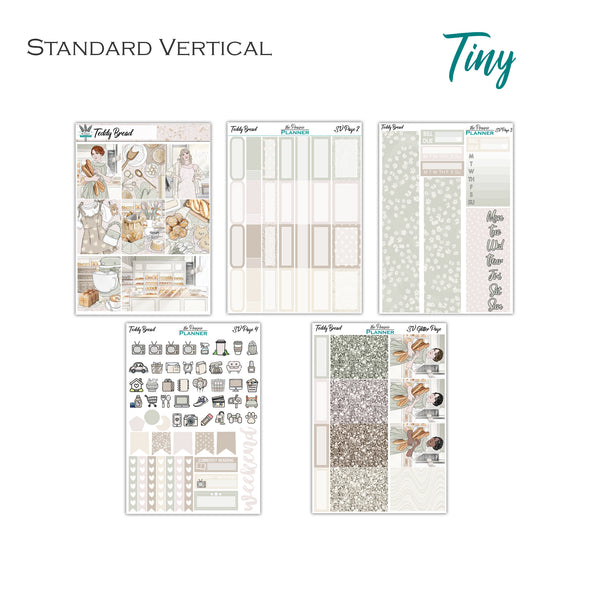 Teddy Bread | Weekly Planner Kit