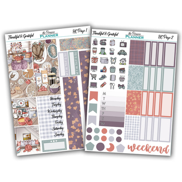 Thankful & Grateful - Hobonichi Kit
