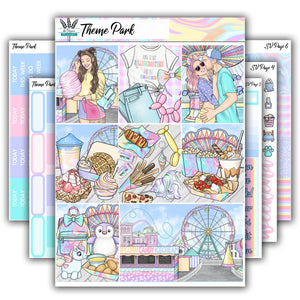 Theme Park | Weekly Planner Kit