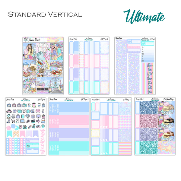 Theme Park | Weekly Planner Kit
