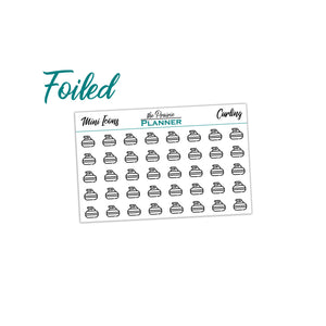 FOIL TINY ICONS - Curling