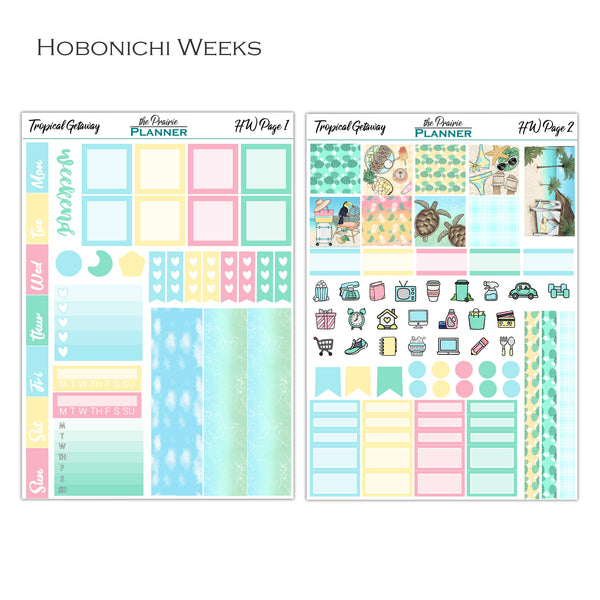 Tropical Getaway - Hobonichi Kit