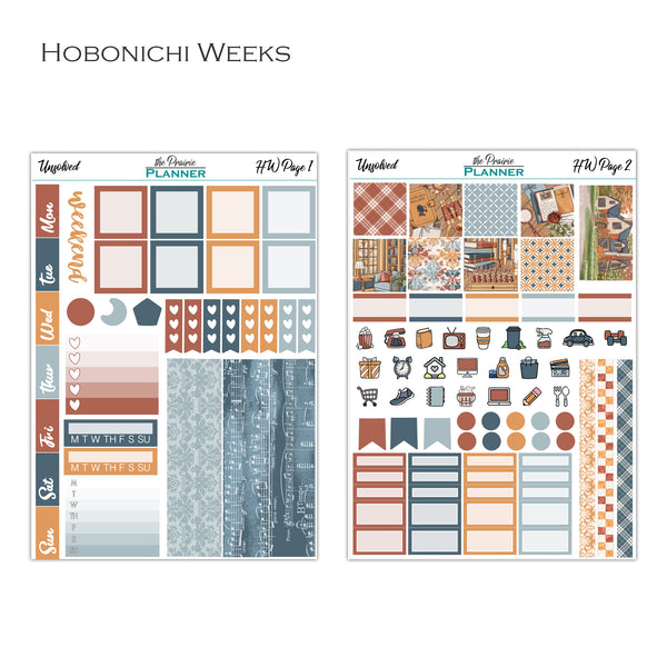 Unsolved - Hobonichi Kit