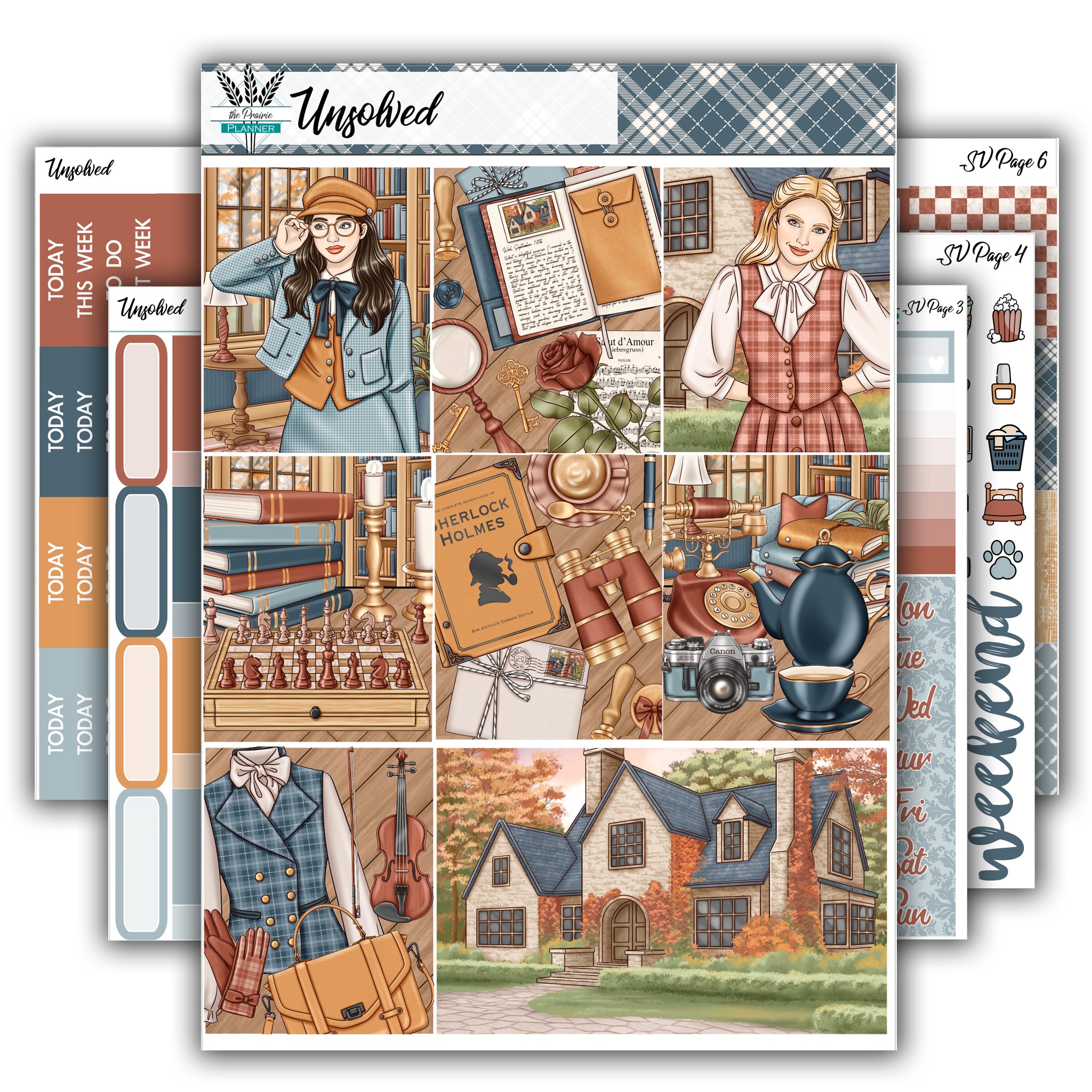 Unsolved | Weekly Planner Kit