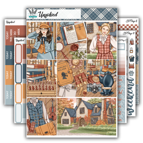 Unsolved | Weekly Planner Kit