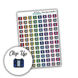 Video Game Controller 2 - Planner Stickers