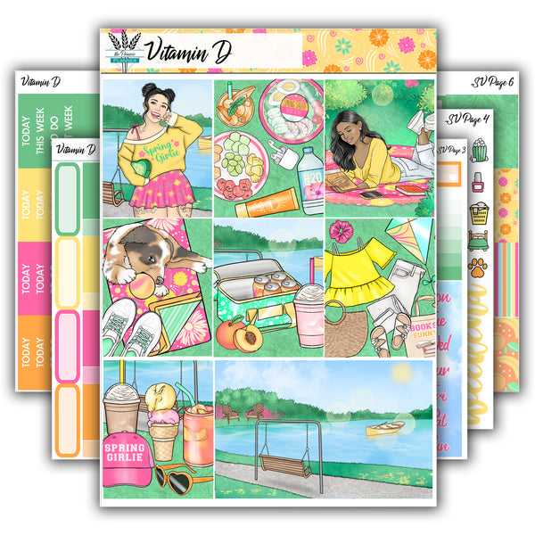 Vitamin D | Weekly Planner Kit