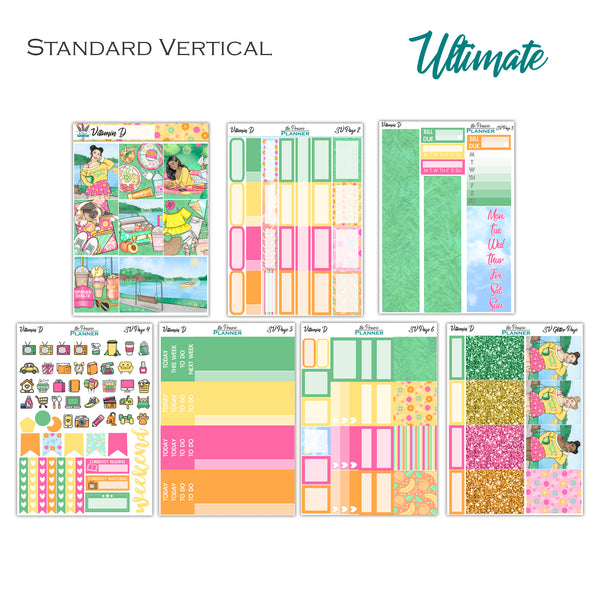 Vitamin D | Weekly Planner Kit