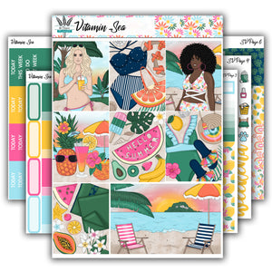 Vitamin Sea | Weekly Planner Kit