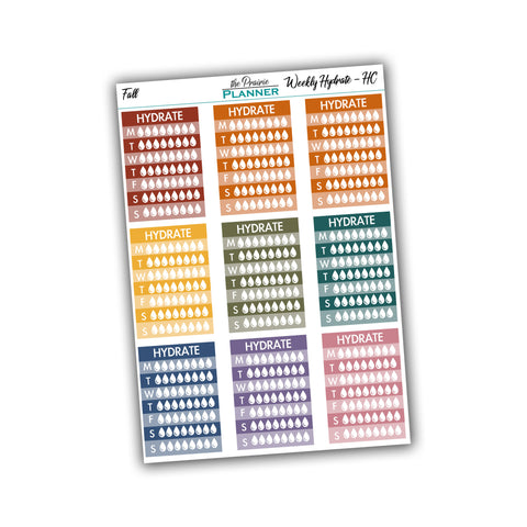 Weekly Hydrate - Hobo Cousin - Fall Multi-Colour