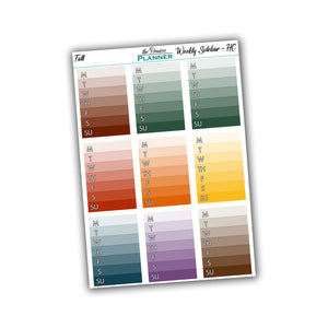 Weekly Sidebar - HC- Fall Multi-Colour