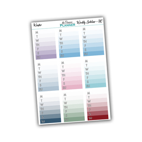 Weekly Sidebar - HC- Winter Multi-Colour