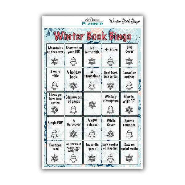 Winter Book Bingo