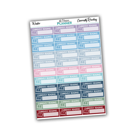 Currently Reading - Winter Multi-Colour