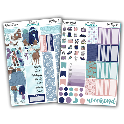 Winter Resort - Hobonichi Kit