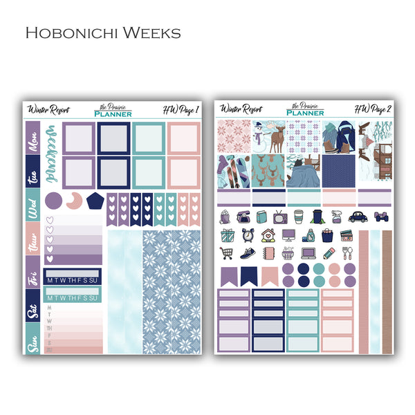 Winter Resort - Hobonichi Kit