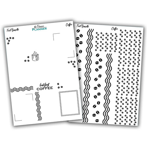 FOIL - Coffee Collection - Planner Stickers