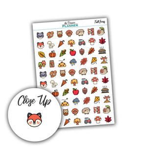 Fall Icons - Planner Stickers