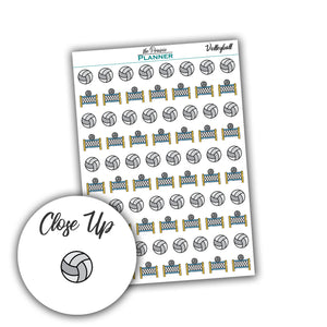 Volleyball Practice/Game - Planner Stickers