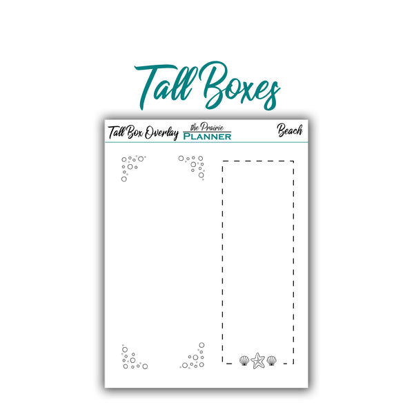 FOIL - Beach Collection - Planner Stickers