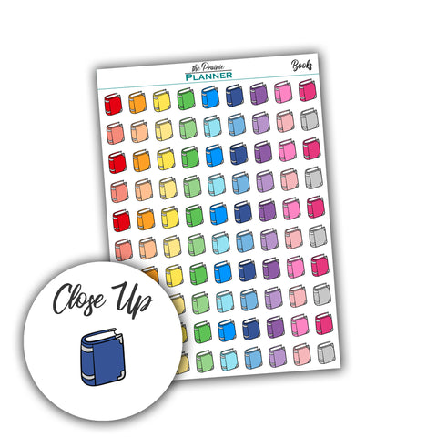 Book Icons - Planner Stickers