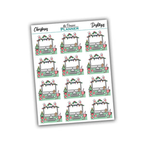 Christmas Desktops - Planner Stickers