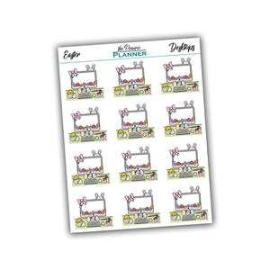 Easter Desktops - Planner Stickers