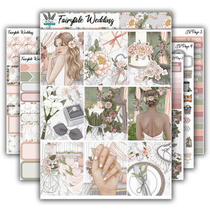 Fairytale Wedding | Weekly Planner Kit