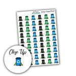 Compost/Recycle/Garbage - Planner Stickers