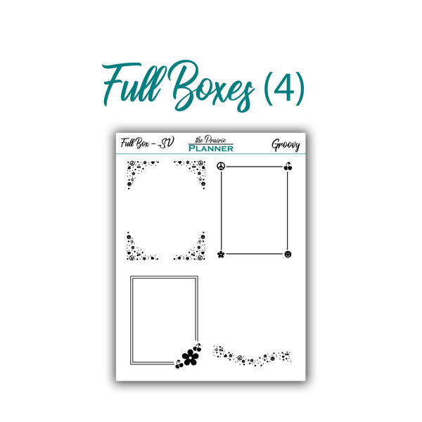 FOIL - Groovy Collection - Planner Stickers