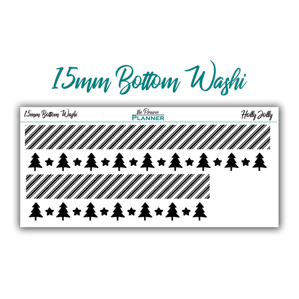 FOIL - Holly Jolly Collection - Planner Stickers