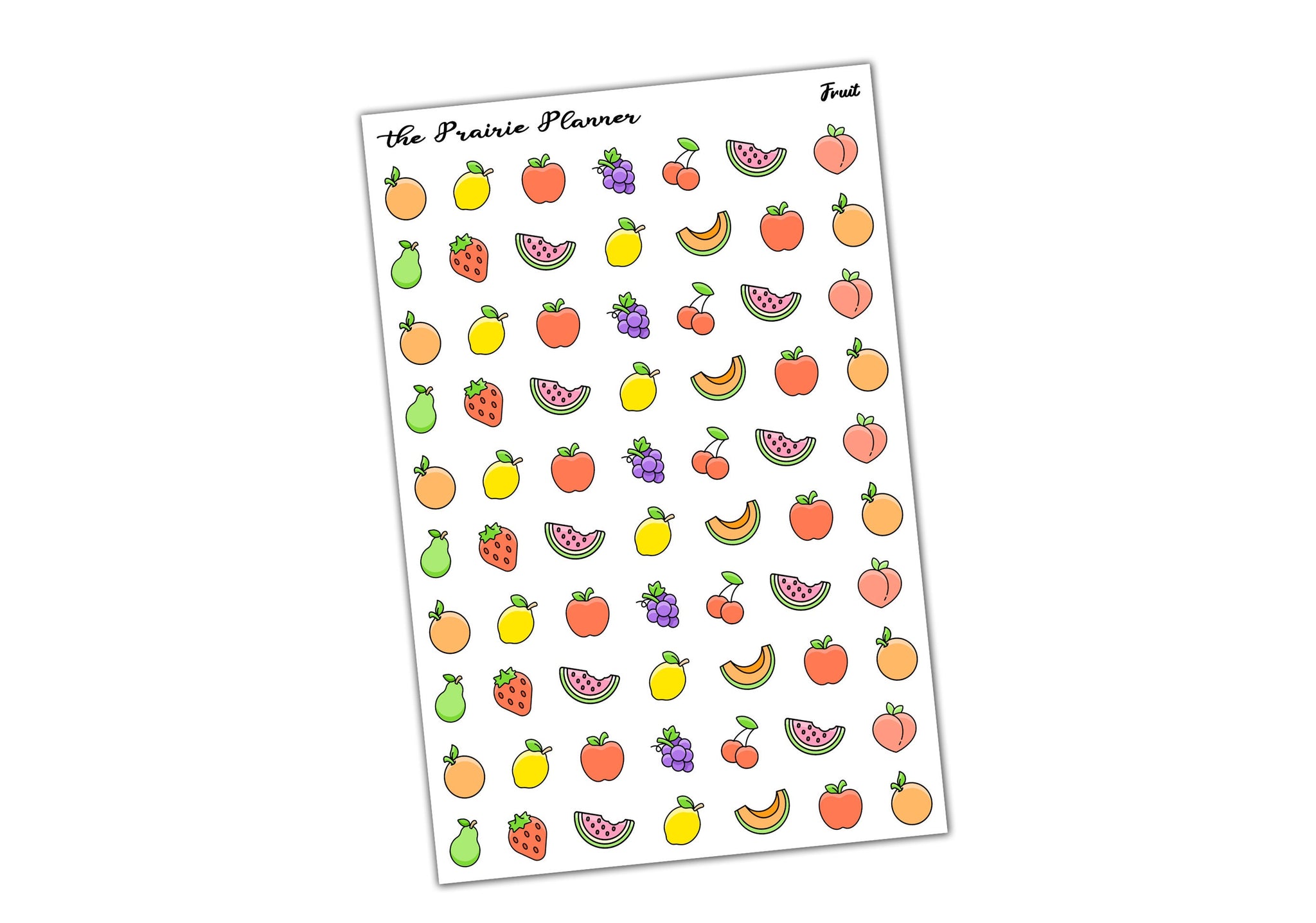 Fruit - Planner Stickers