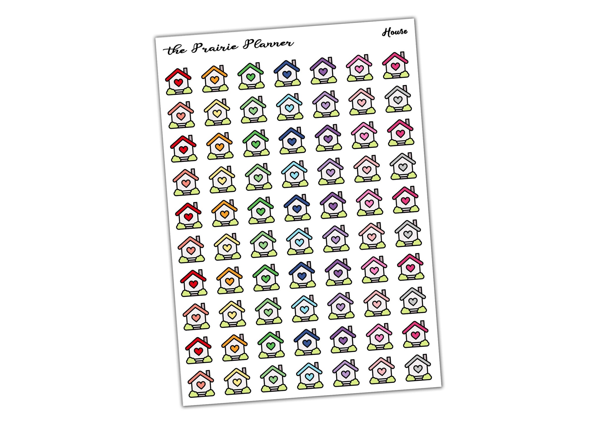 House Icons - Planner Stickers