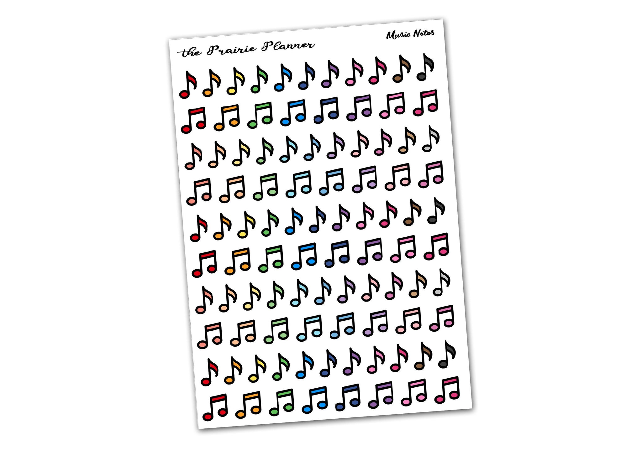 Music Notes - Planner Stickers