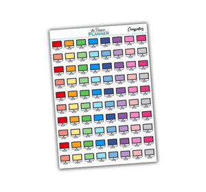Computers - Planner Stickers