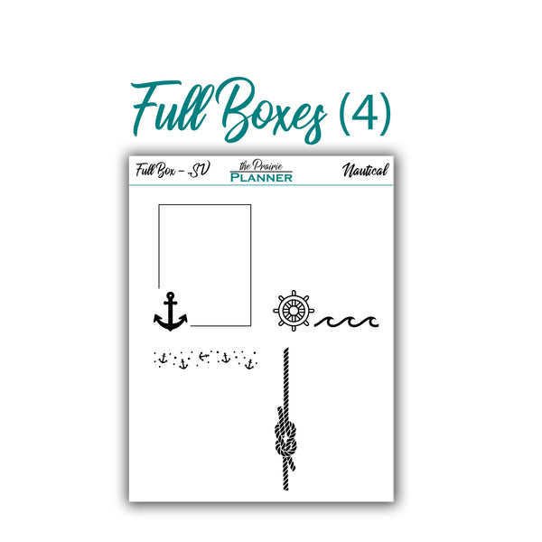 FOIL - Nautical Collection - Planner Stickers