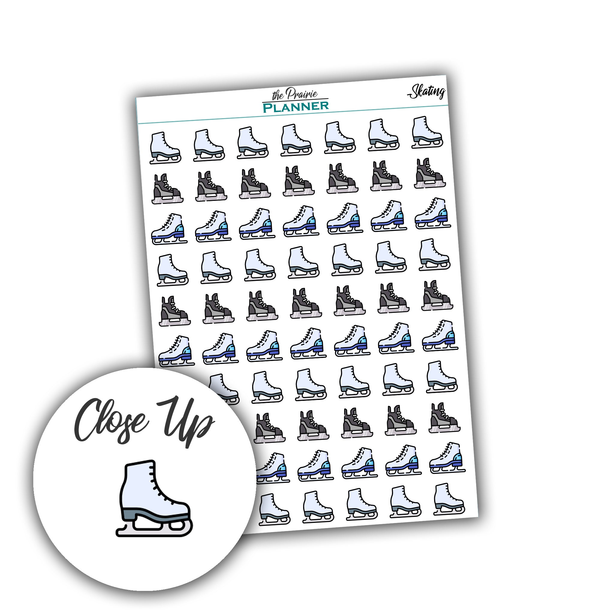 Skating - Planner Stickers