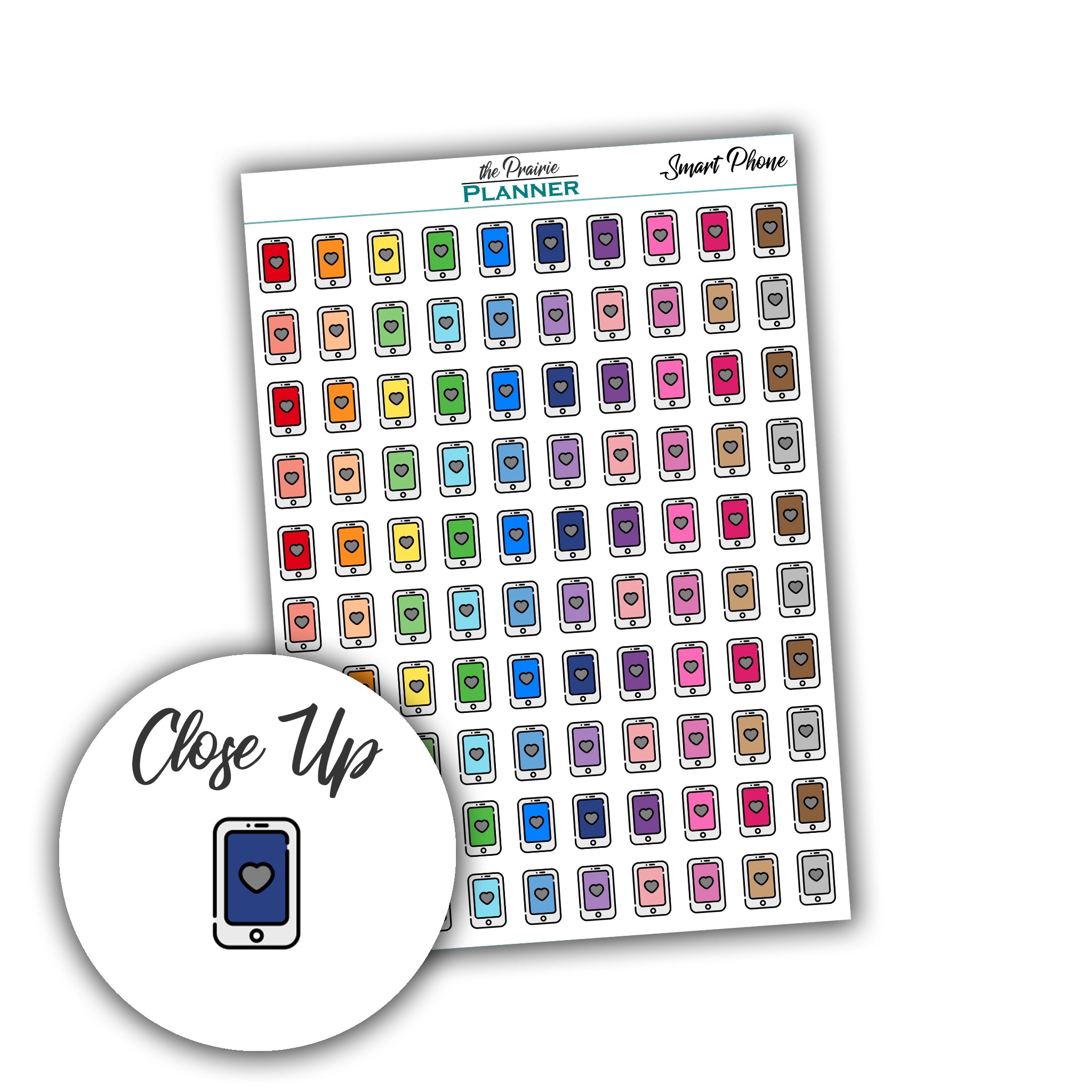 Smart Phone - Planner Stickers