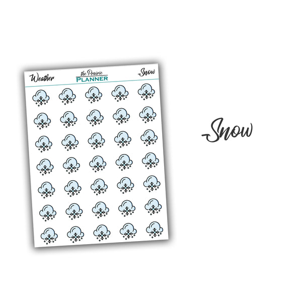 Weather - Planner Stickers