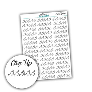 Spicy Rating - Planner Stickers