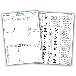 FOIL - Sprinkles Collection - Planner Stickers